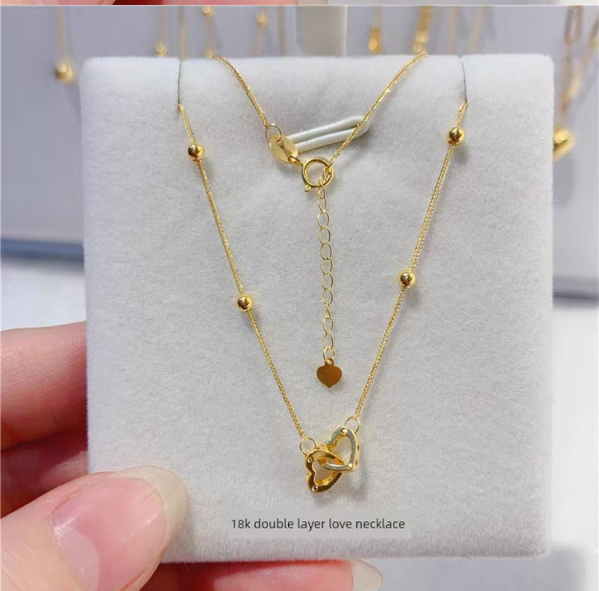 PRE ORDER ! REAL GOLD 18karat necklaces