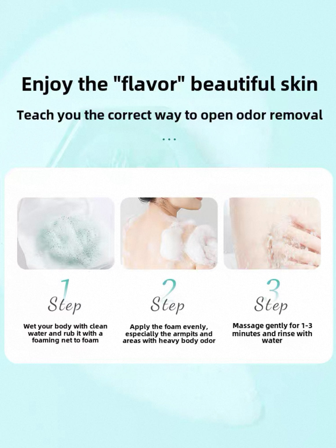 Authentic Body-Odor Removing Soap