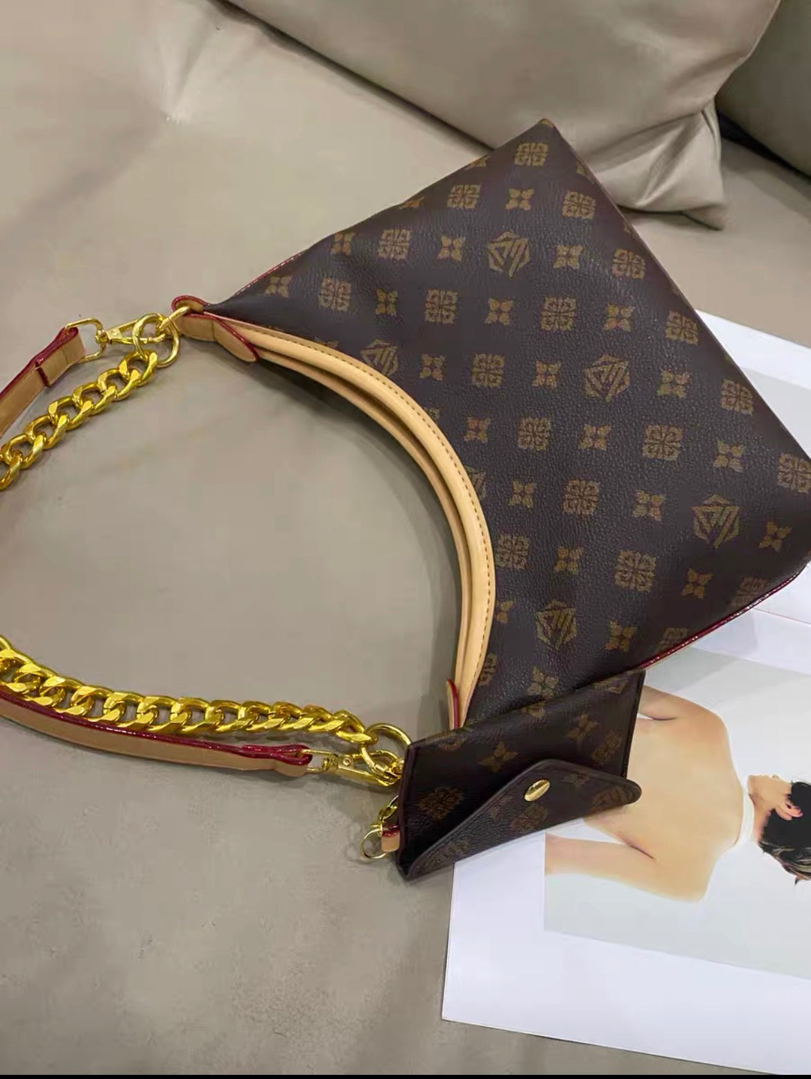 LV hobo shoulder crossbody bag