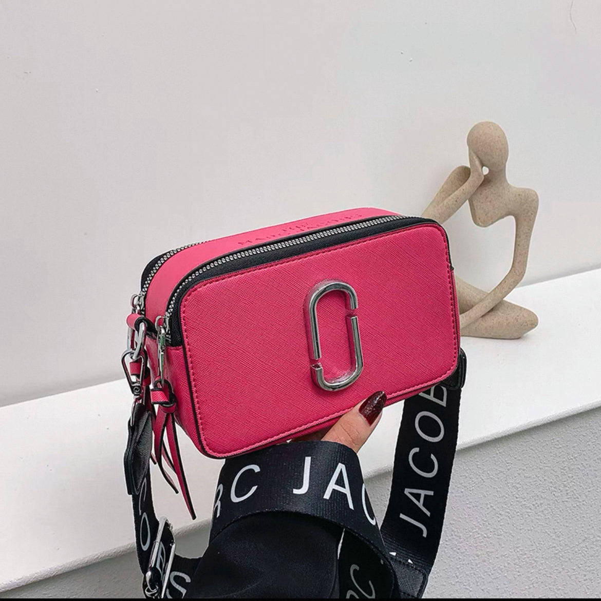 Marc Jacob  Trendy Super Stylish One-Shoulder Cross-Body Small Square Multi-Color Square Bag
