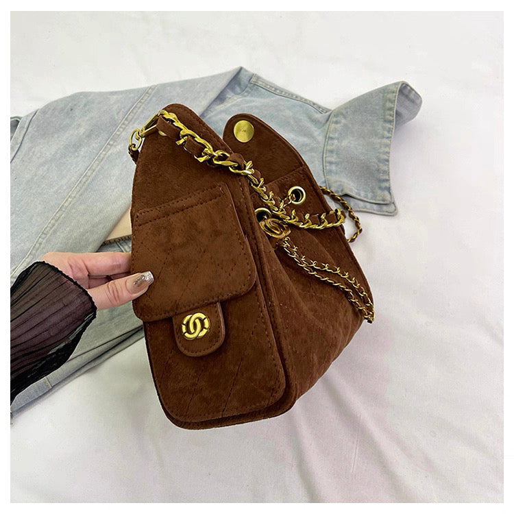 PRE ORDER, DUPE CROSSBODY MATTE LEATHER