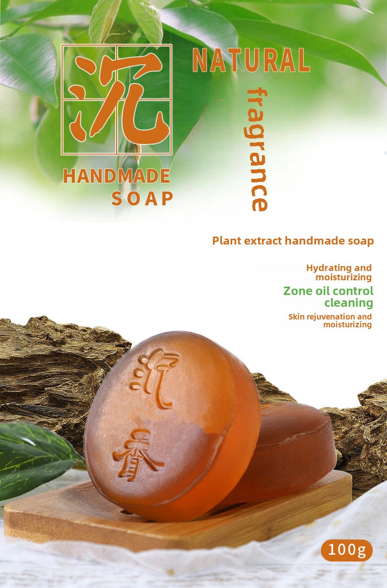 Authentic natural Agarwood Essential Oil soap