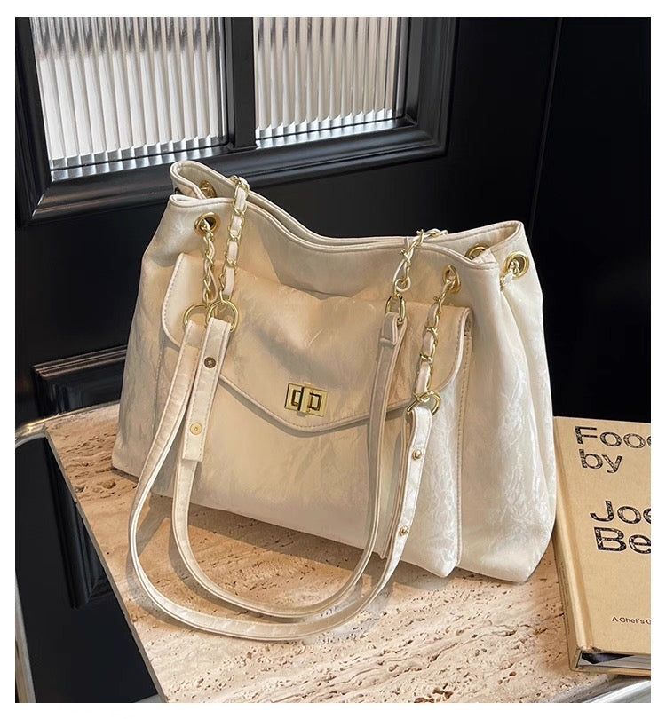 Tote bag large Capacity Autumn and Winter Can Be Crossbody Casual and Easiest for Matching in 2025