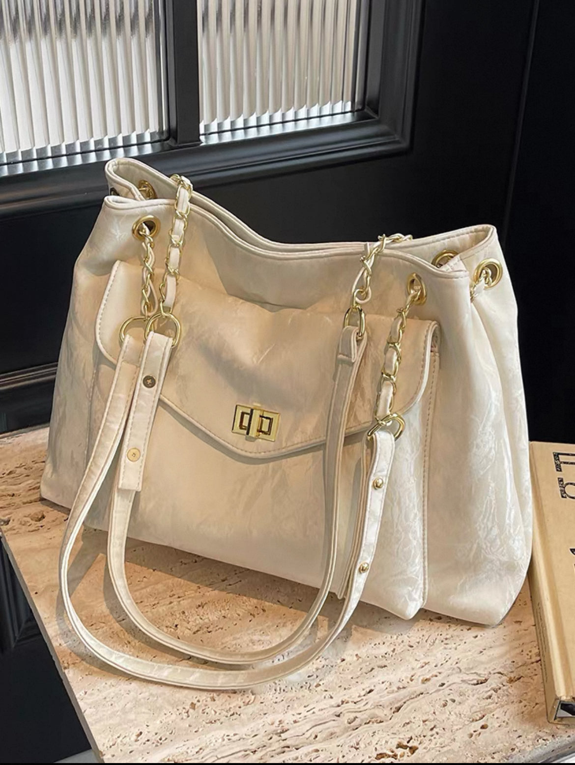 Tote bag large Capacity Autumn and Winter Can Be Crossbody Casual and Easiest for Matching in 2025