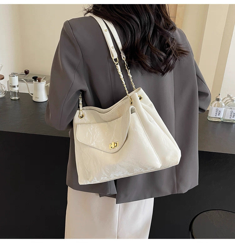 Tote bag large Capacity Autumn and Winter Can Be Crossbody Casual and Easiest for Matching in 2025