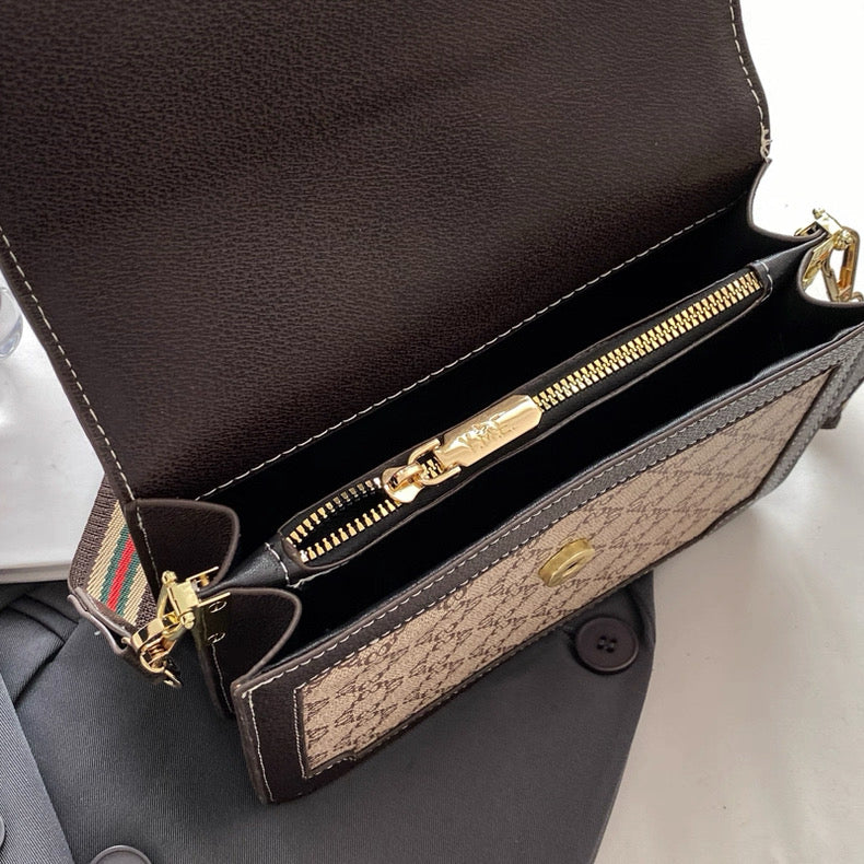 Gucci ophidia small shoulder crossbody bag w/2straps