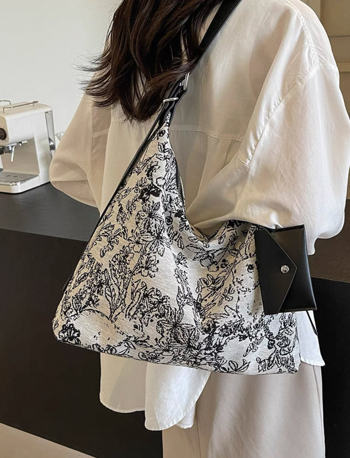 New Chinoiserie National Style Canvas Large Capacity bag