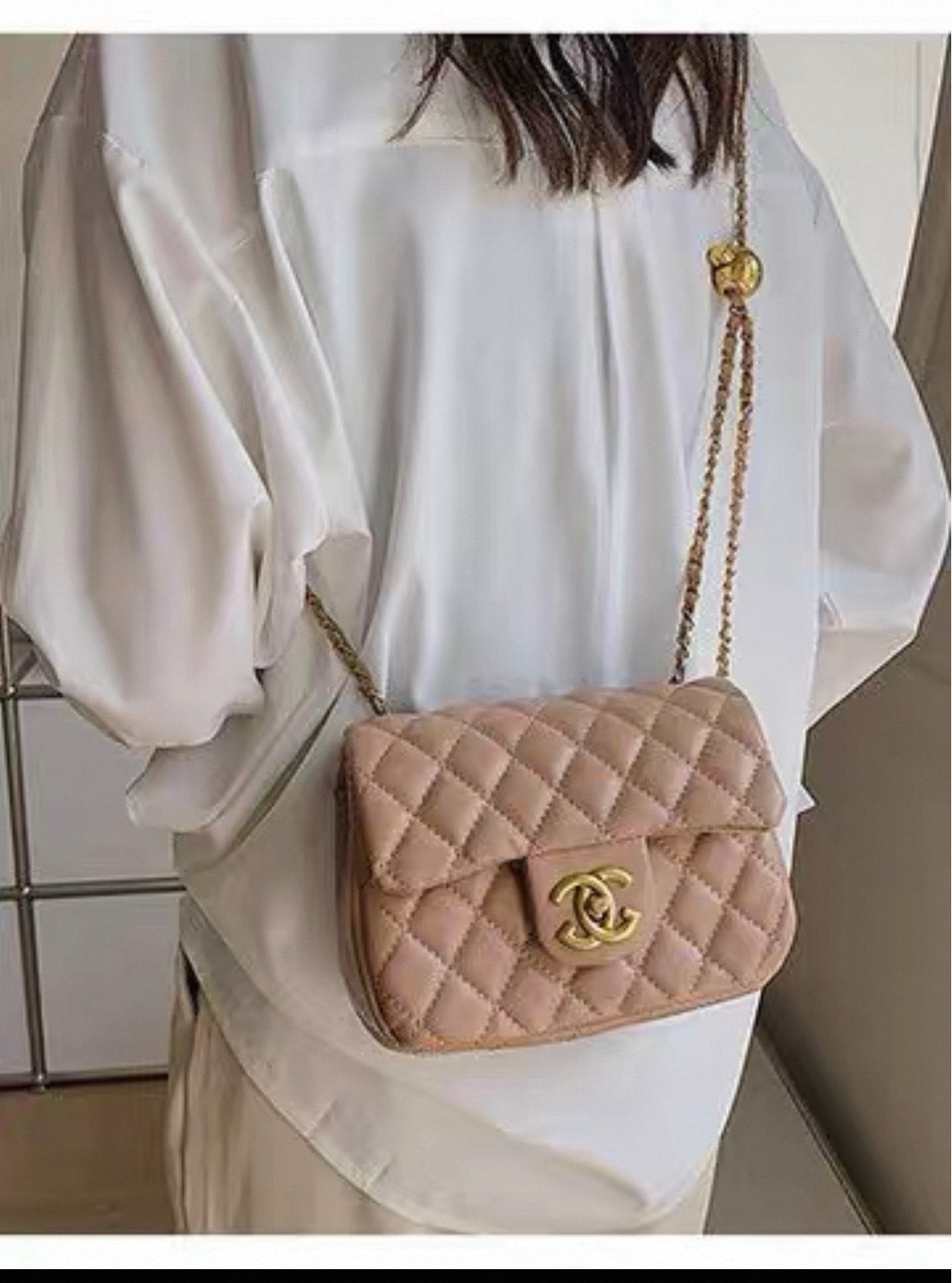 Chanel mini quilted flap bag