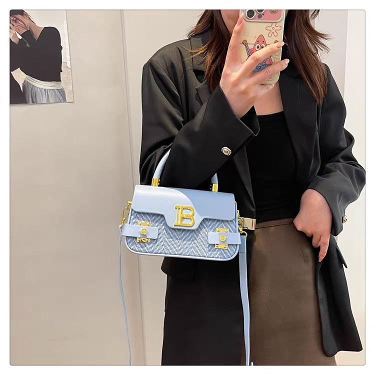 Balmain B-buzz Crossbody Versatile Commuter Box Bag .