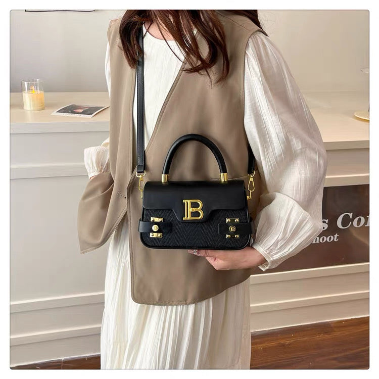 Balmain B-buzz Crossbody Versatile Commuter Box Bag .