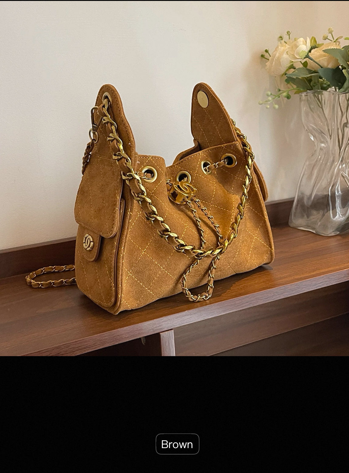 PRE ORDER, DUPE CROSSBODY MATTE LEATHER