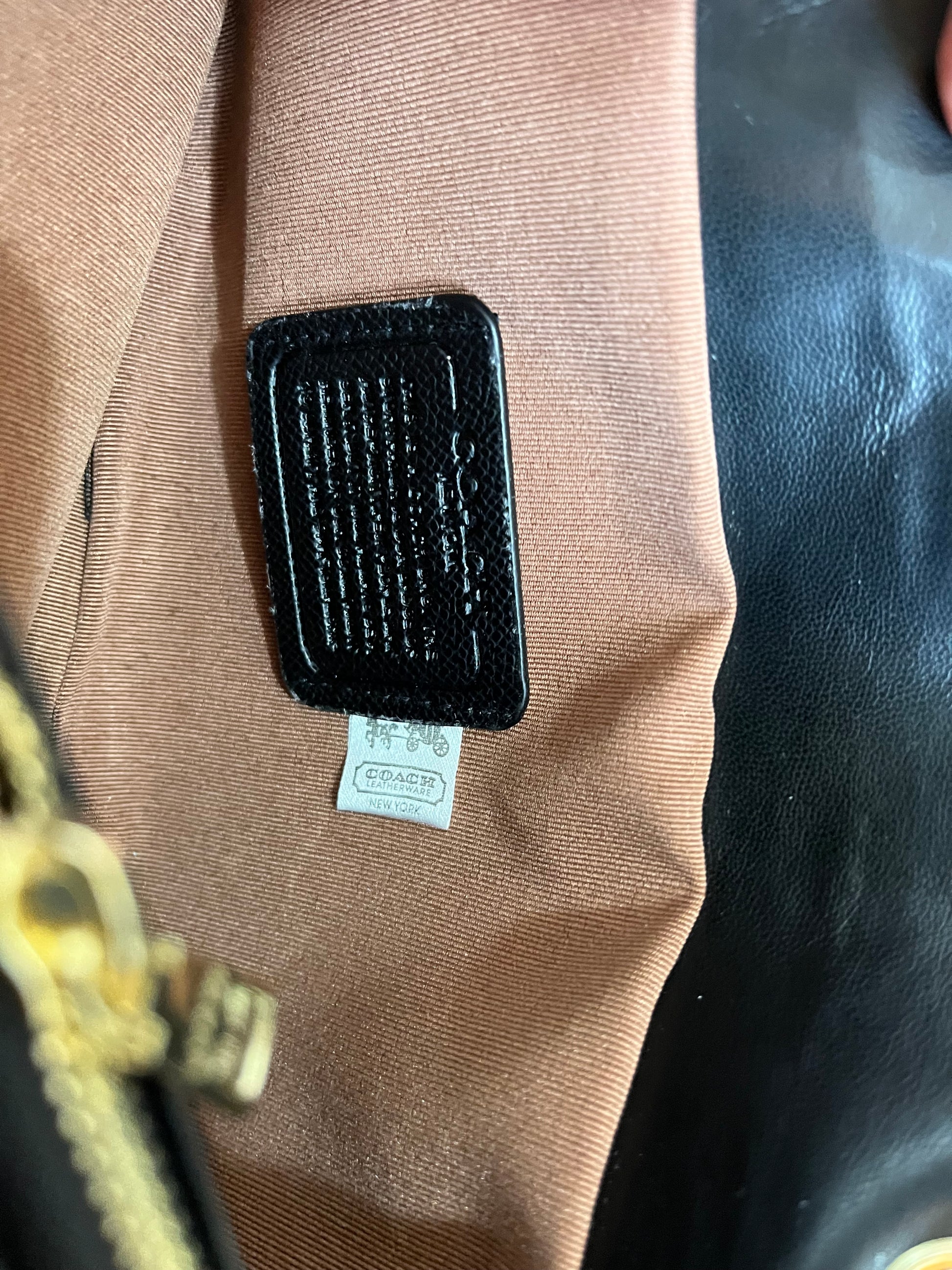 Coach soft leather crossbody and shoulder bag