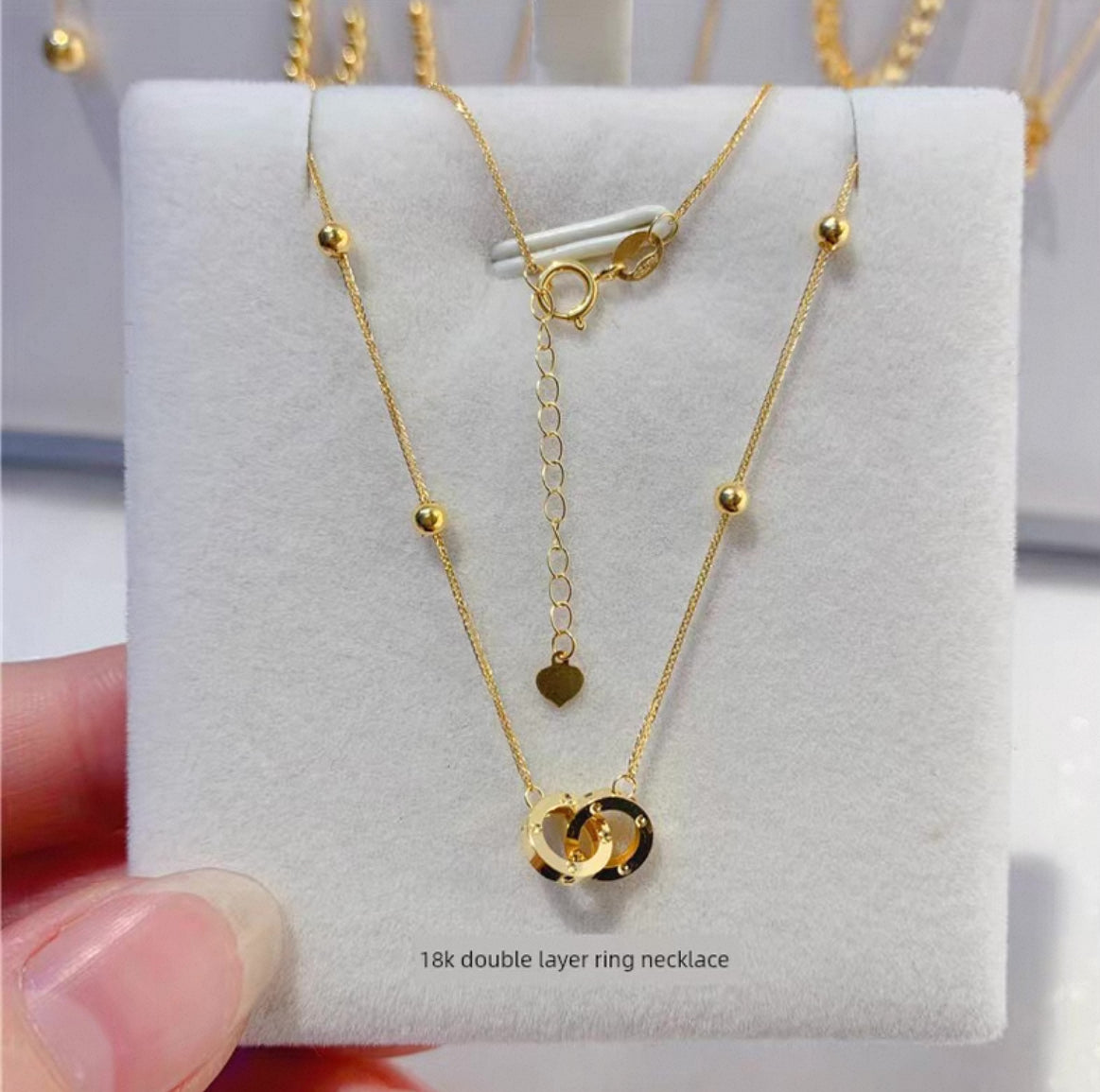 PRE ORDER ! REAL GOLD 18karat necklaces
