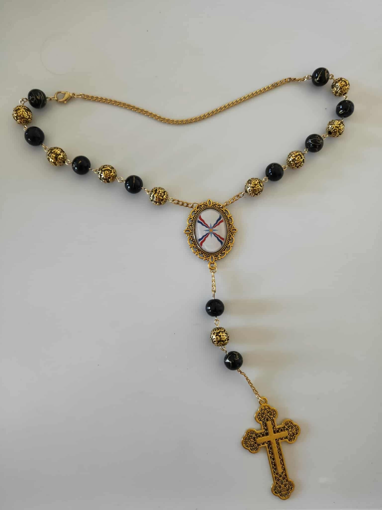 Costume made Rosaries and jewellery
