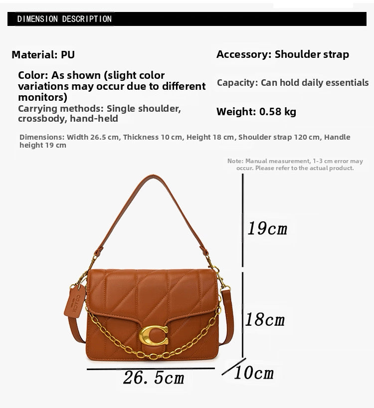 Pre order Coach versatile shoulder crossbody bag