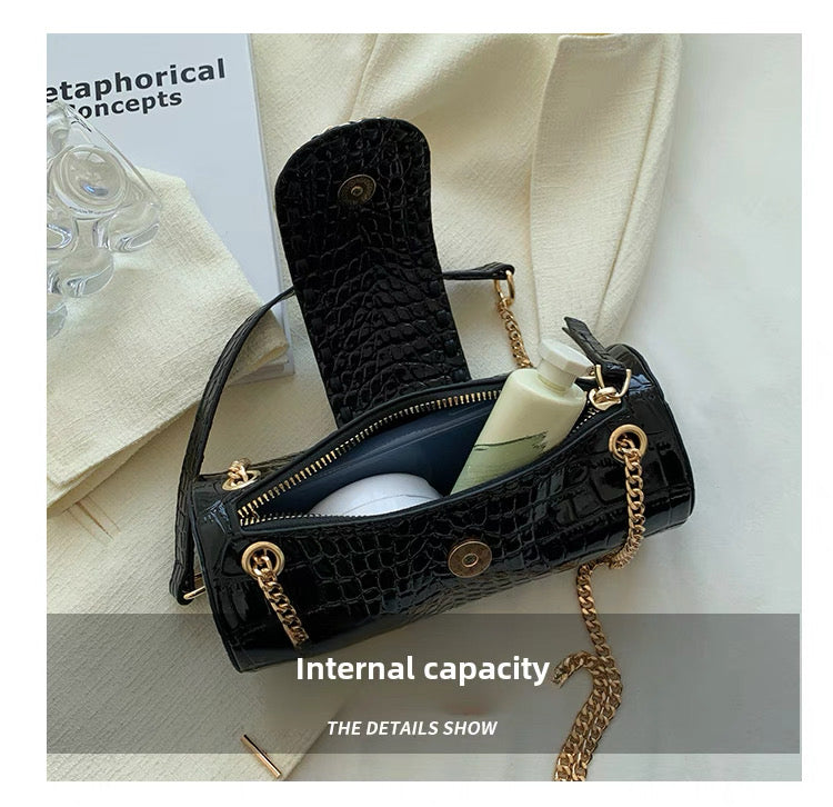 Small Women's New High-End Texture Chain Crossbody Bag