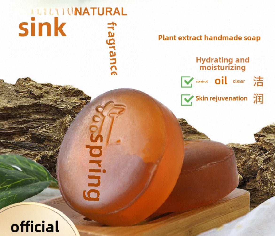 Authentic natural Agarwood Essential Oil soap
