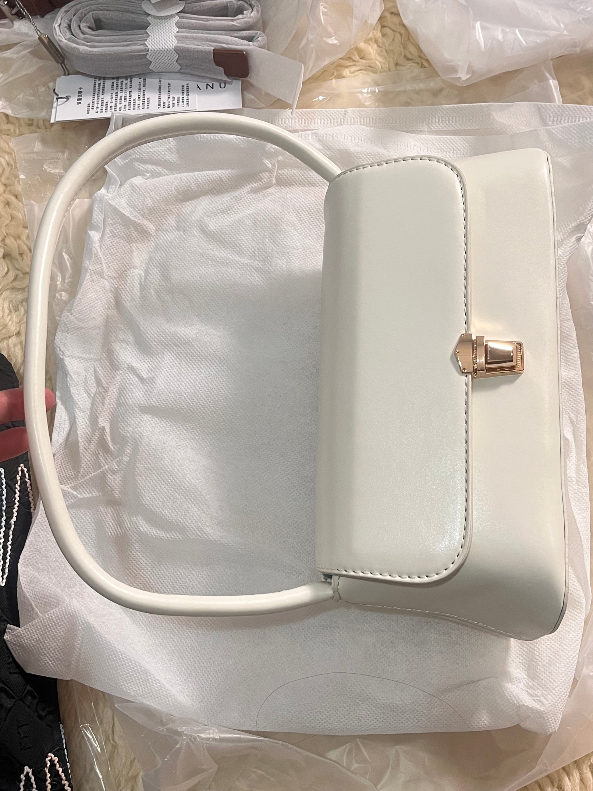 Retro Baguette 2025 New Popular Elegant Versatile Shoulder Wedding Bridal occasions events Bag
