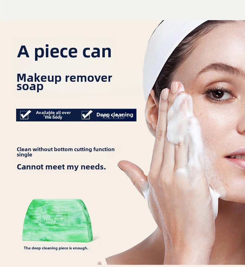 Authentic Jasmine Old Domestic High-End Essential Oil Perfume Bath Soap with free bubble net
