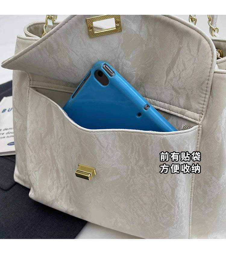 Tote bag large Capacity Autumn and Winter Can Be Crossbody Casual and Easiest for Matching in 2025