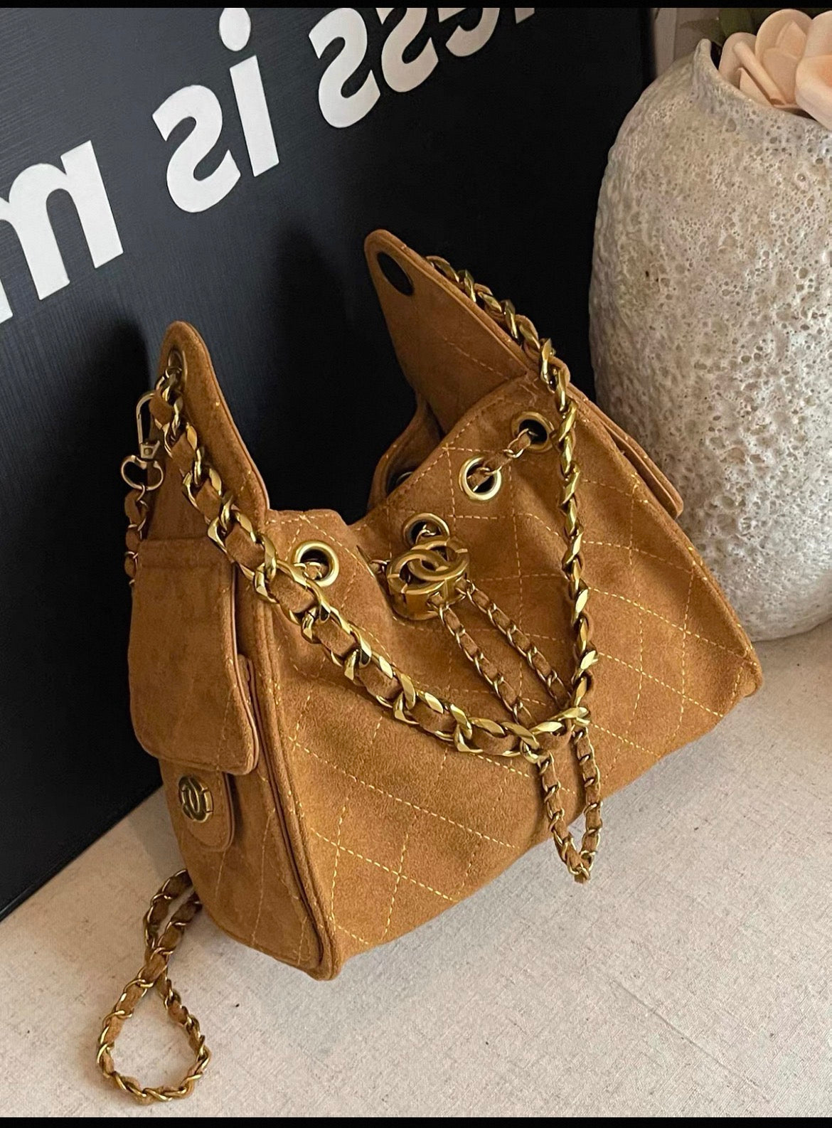 C brand shoulder bag