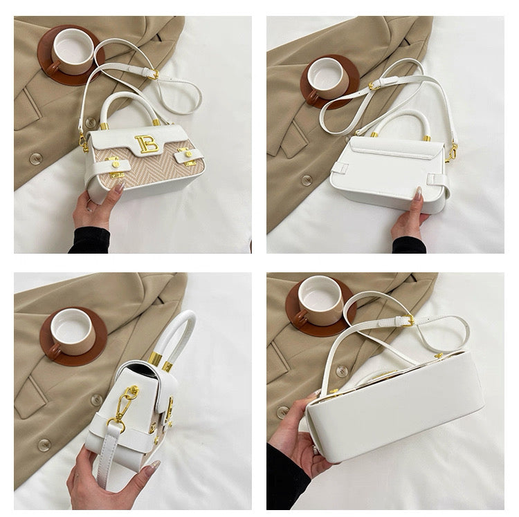 Balmain B-buzz Crossbody Versatile Commuter Box Bag .