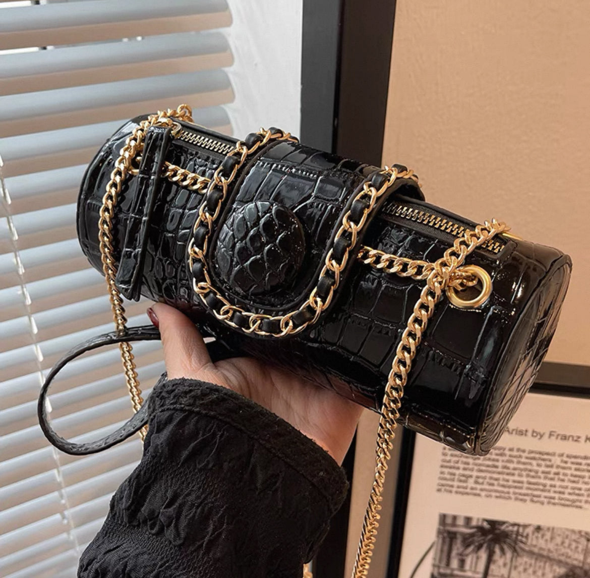 Small Women's New High-End Texture Chain Crossbody Bag