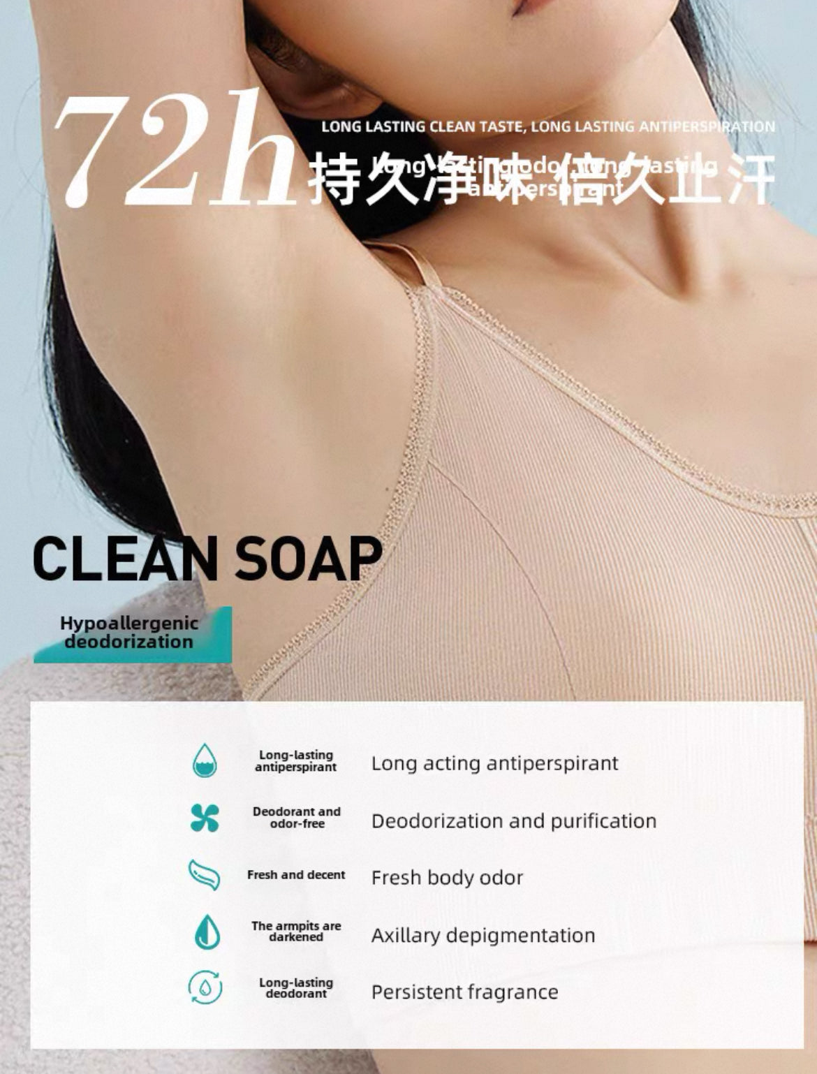Authentic Body-Odor Removing Soap