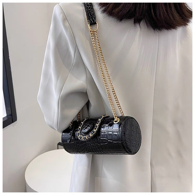 Small Women's New High-End Texture Chain Crossbody Bag