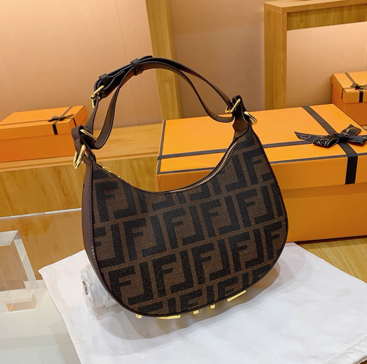 PRE ORDER FENDI DUPE BAG GENUINE LEATHER