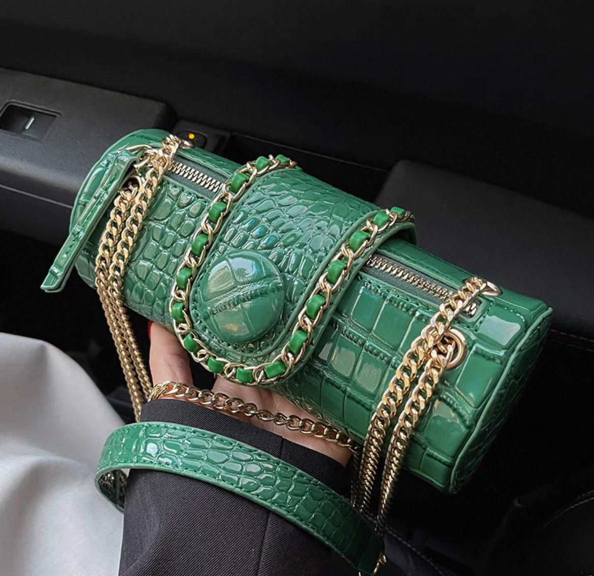 Small Women's New High-End Texture Chain Crossbody Bag