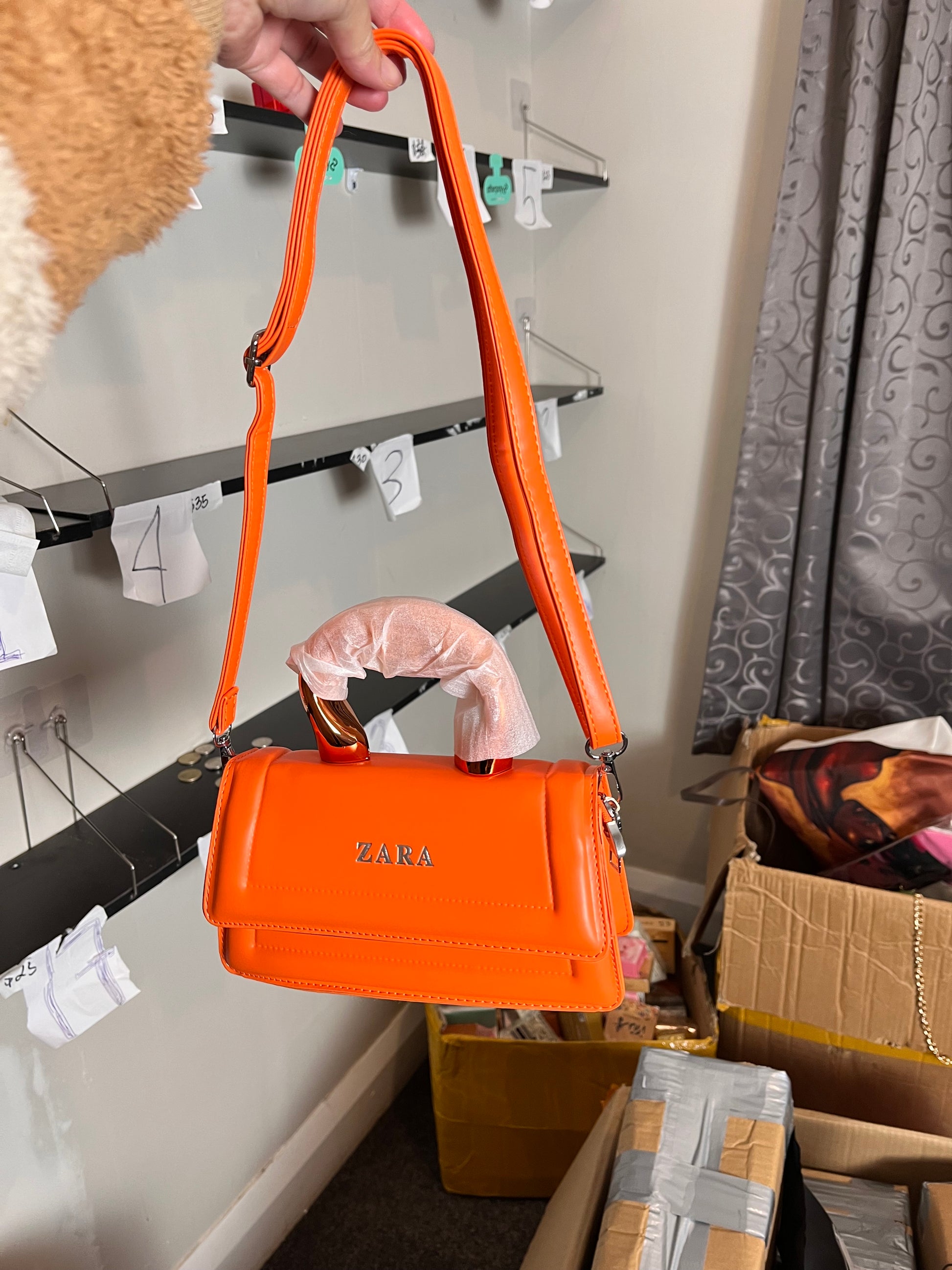 Zara elegant hand carry or crossbody