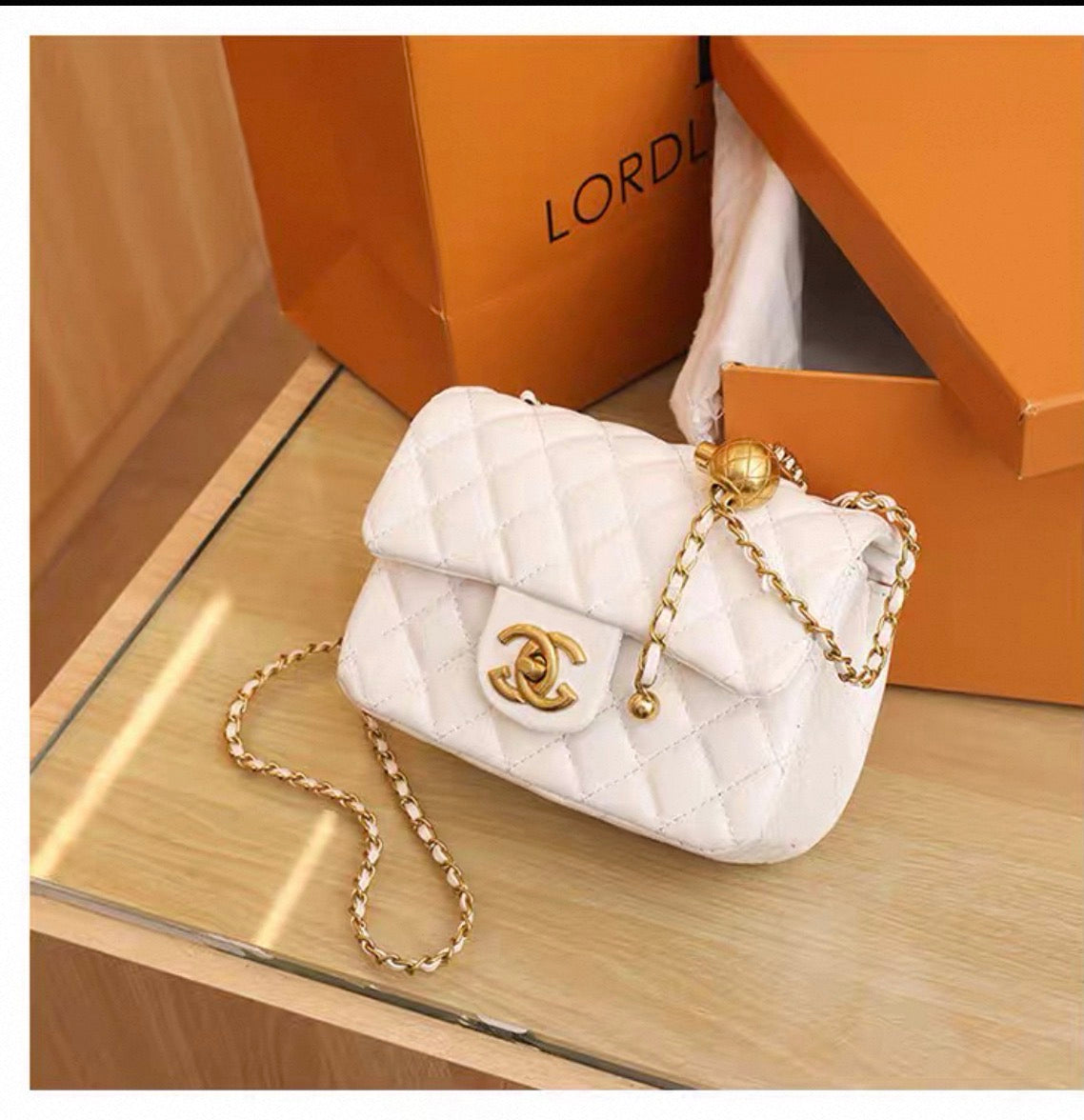 C mini quilted crossbody bag