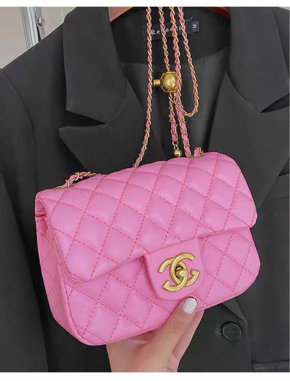 C mini quilted crossbody bag