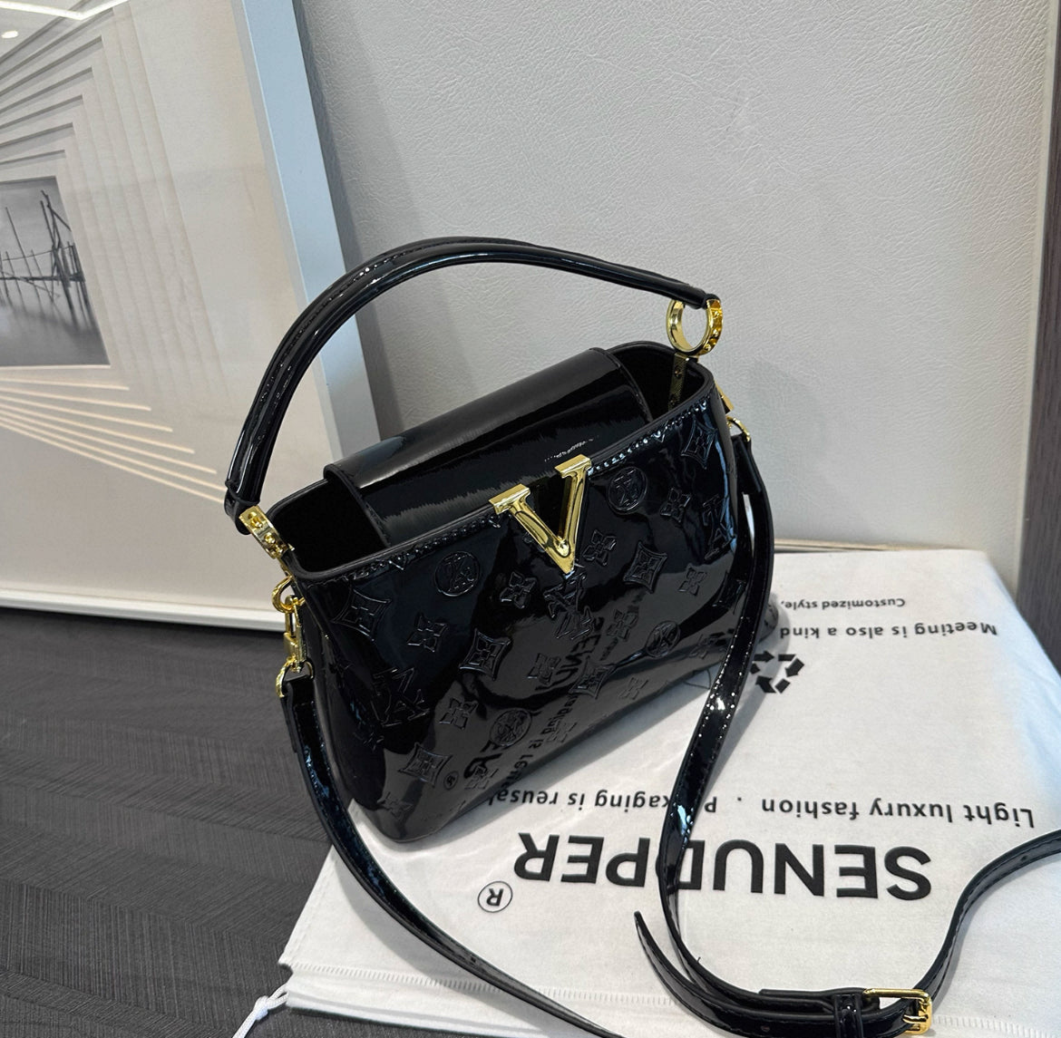 PRE ORDER Luxury Leather Crossbody Bag