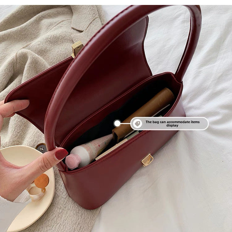 Retro Baguette 2025 New Popular Elegant Versatile Shoulder Wedding Bridal occasions events Bag