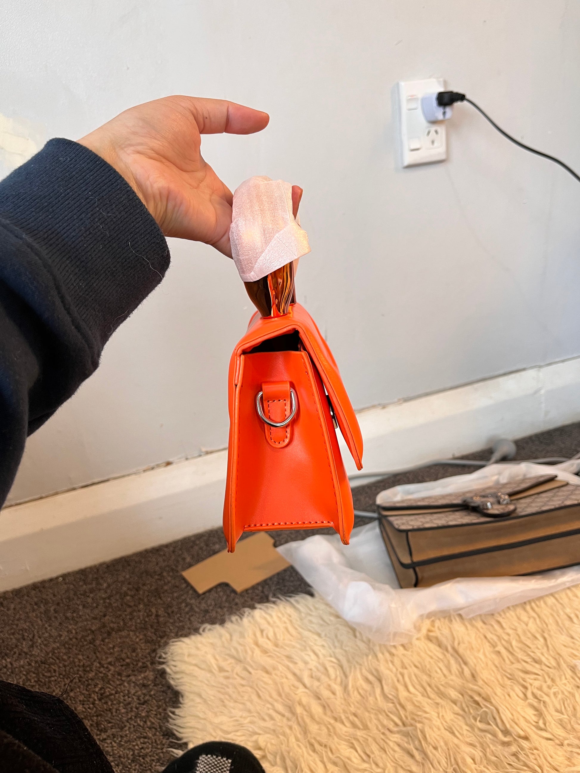 Zara elegant hand carry or crossbody