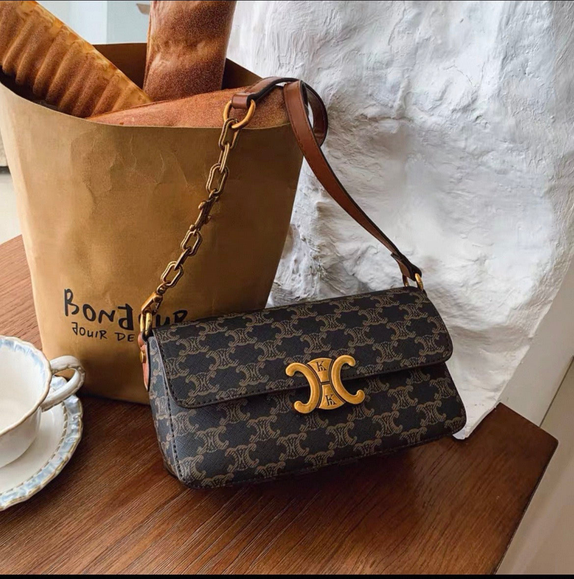 Celine Claude shoulder bag