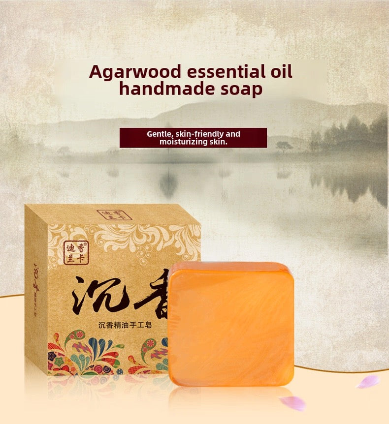 Unisex Natural Agarwood Handmade soap