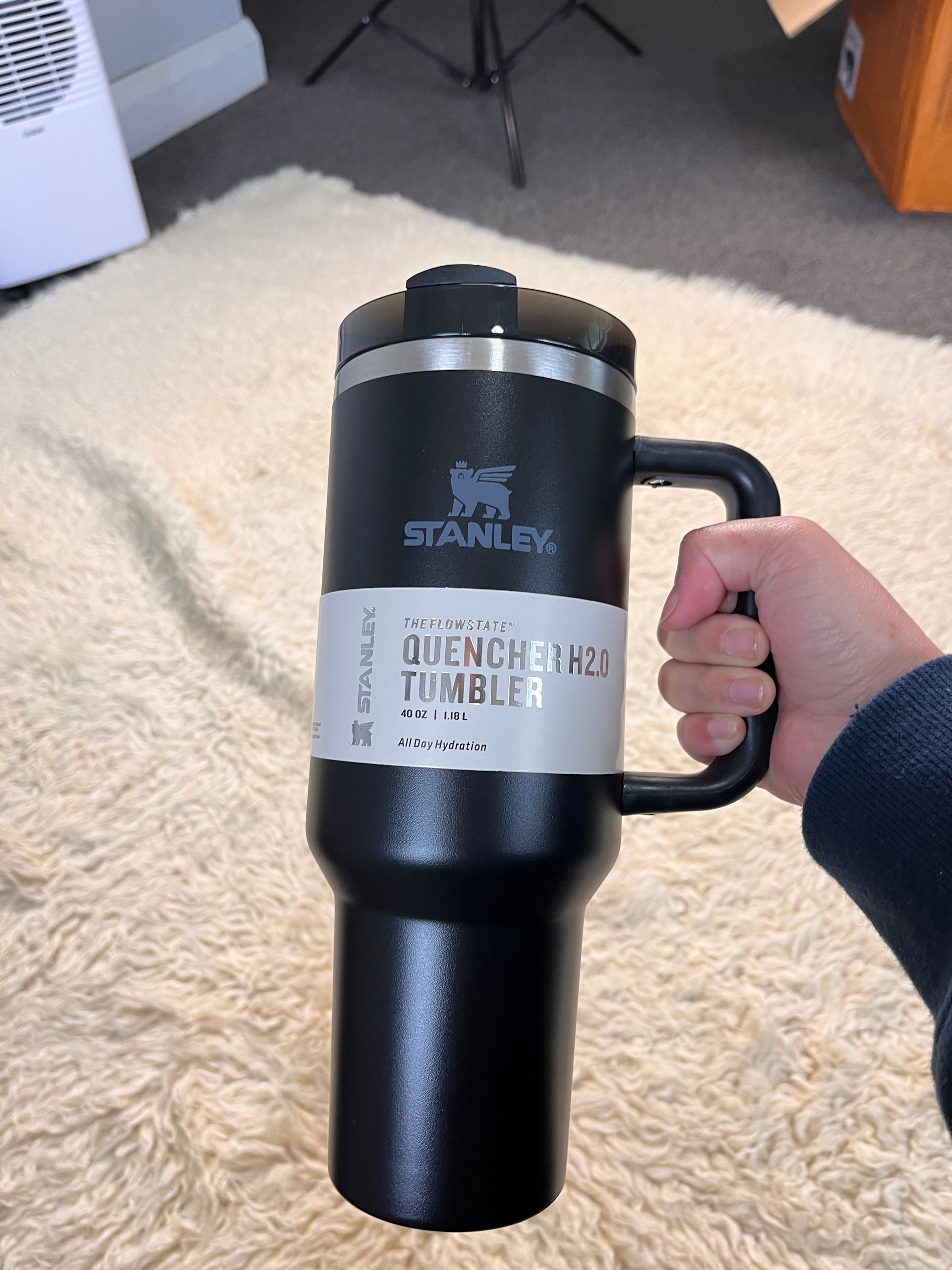 Stanley thumbler Cup with straw 1.18L