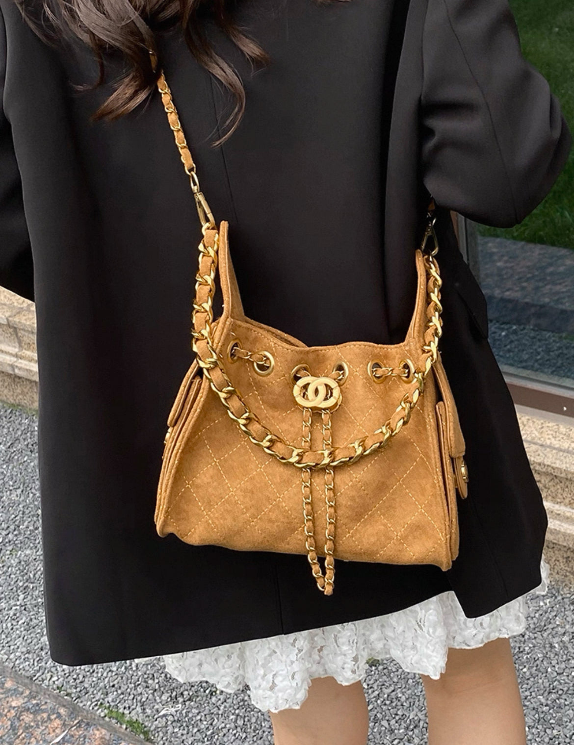PRE ORDER, DUPE CROSSBODY MATTE LEATHER