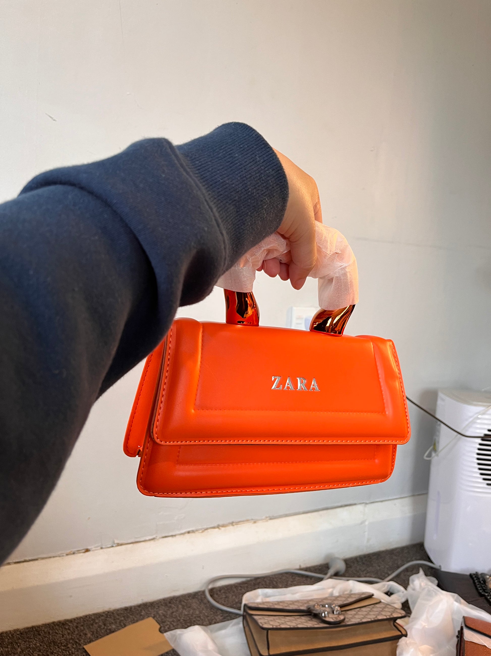 Zara elegant hand carry or crossbody