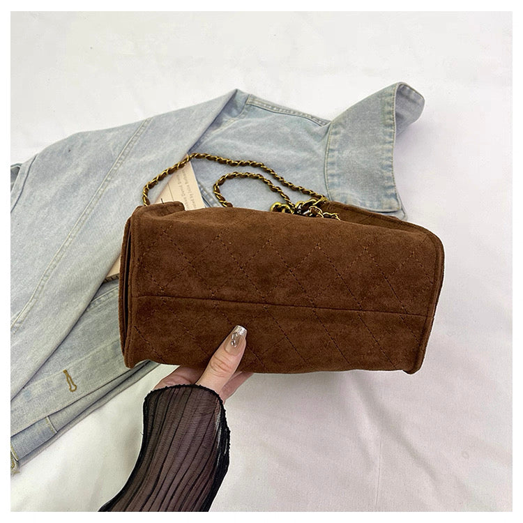 PRE ORDER, DUPE CROSSBODY MATTE LEATHER