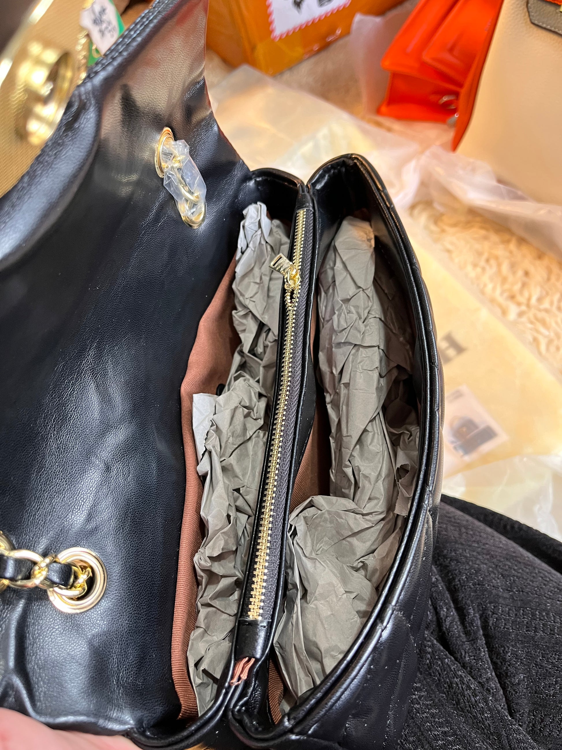 Coach soft leather crossbody and shoulder bag