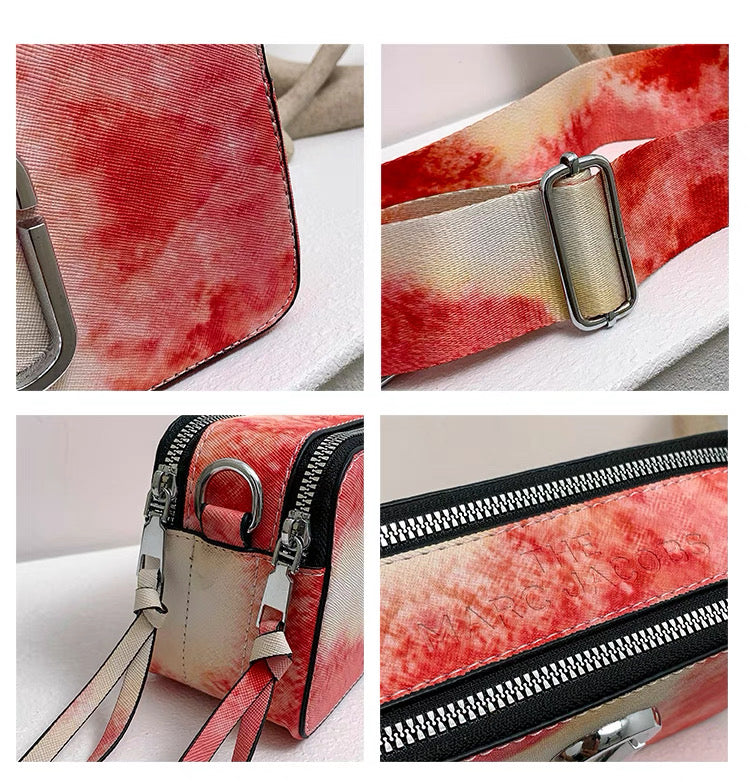 Marc Jacob  Trendy Super Stylish One-Shoulder Cross-Body Small Square Multi-Color Square Bag