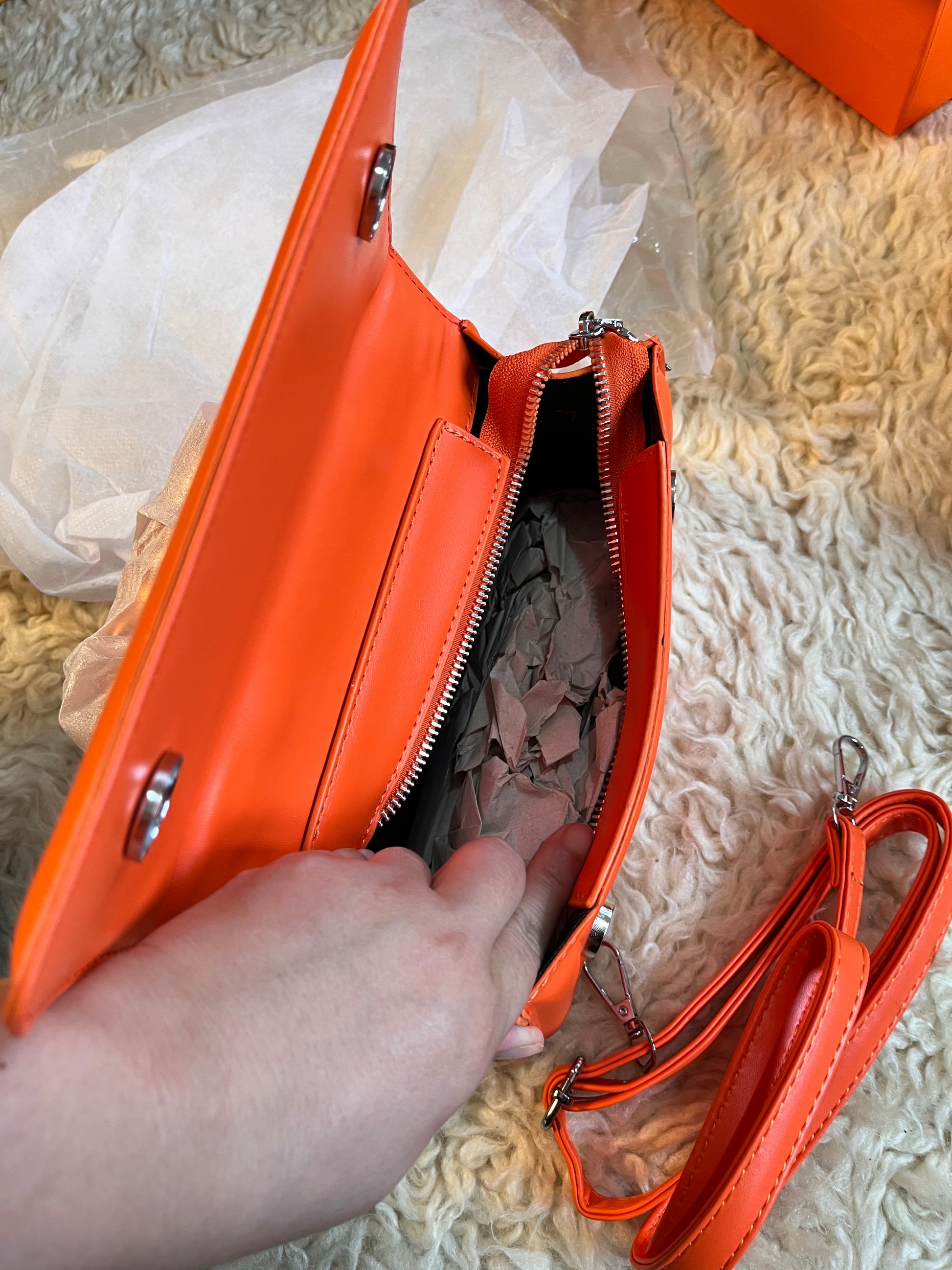 Zara elegant hand carry or crossbody