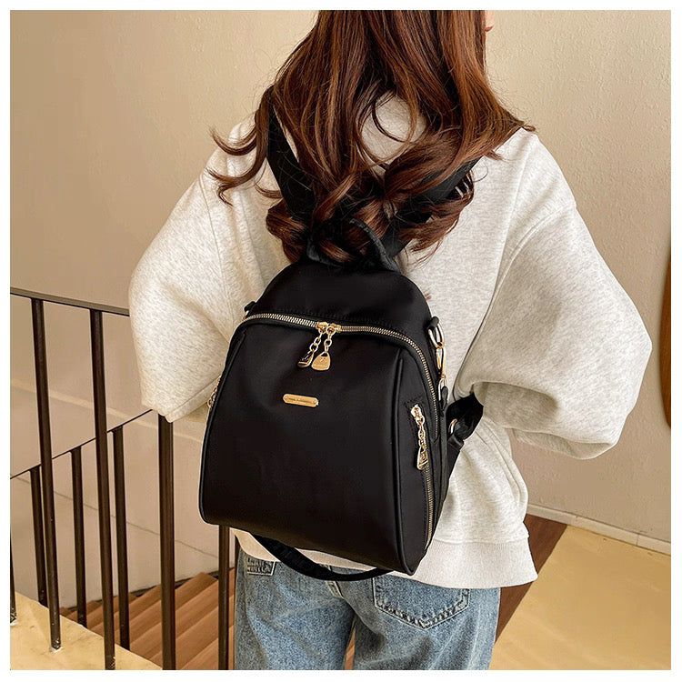 Bamboo style Waterproof Large Capacity Shoulder backpack Bag