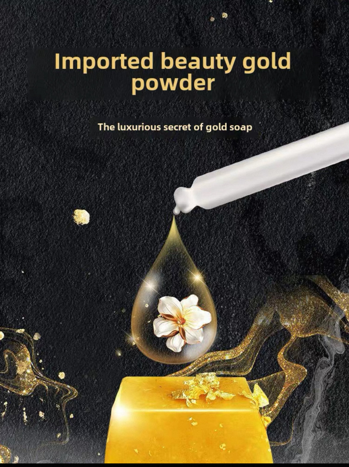 Woman’s Perfume Gold oil Soap