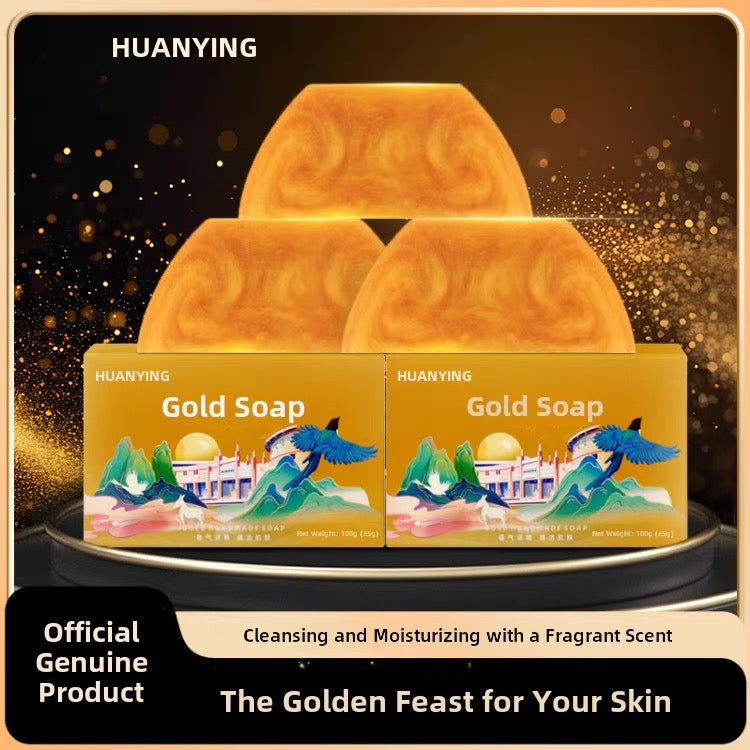 Authentic Men's High-End gold Perfume soap