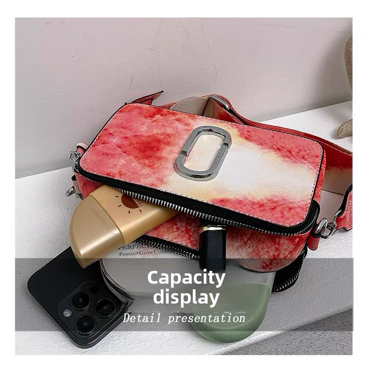 Marc Jacob  Trendy Super Stylish One-Shoulder Cross-Body Small Square Multi-Color Square Bag